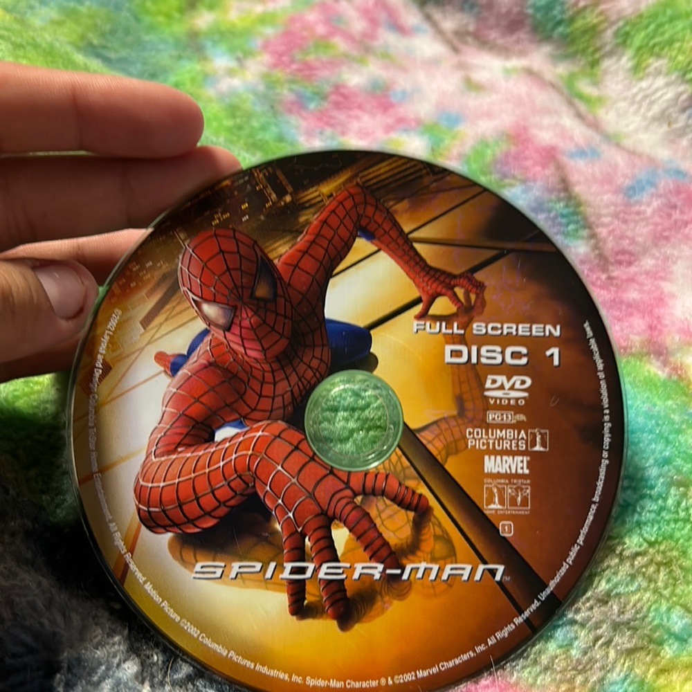 SPIDERMAN DVD